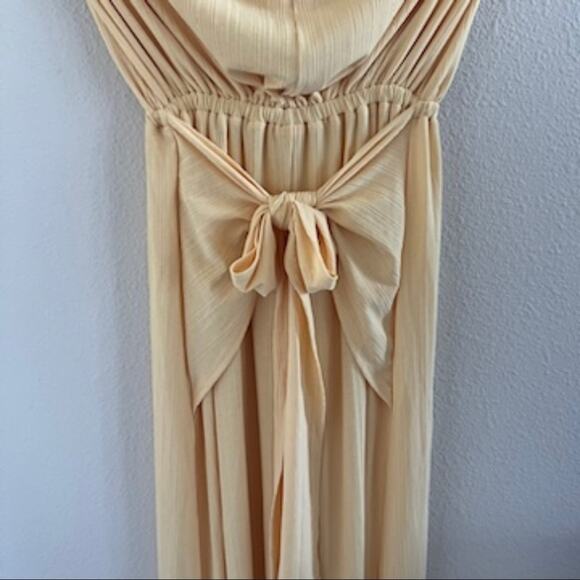 NWOT Free People Beach Muted Orange Goddess Dress Small - Picture 3 of 11